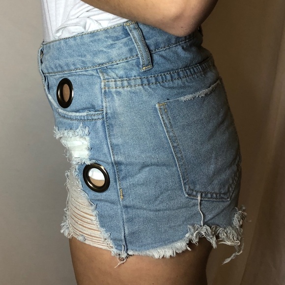 jean shorts - Picture 3 of 3
